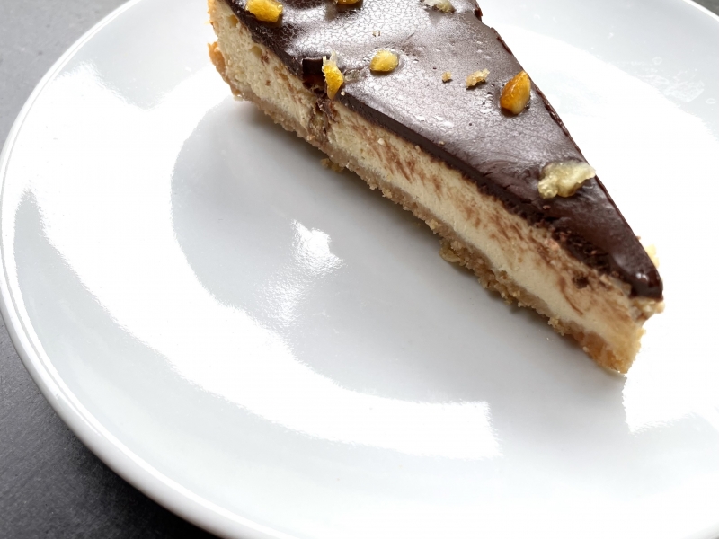 Belgacsokis sajttorta 